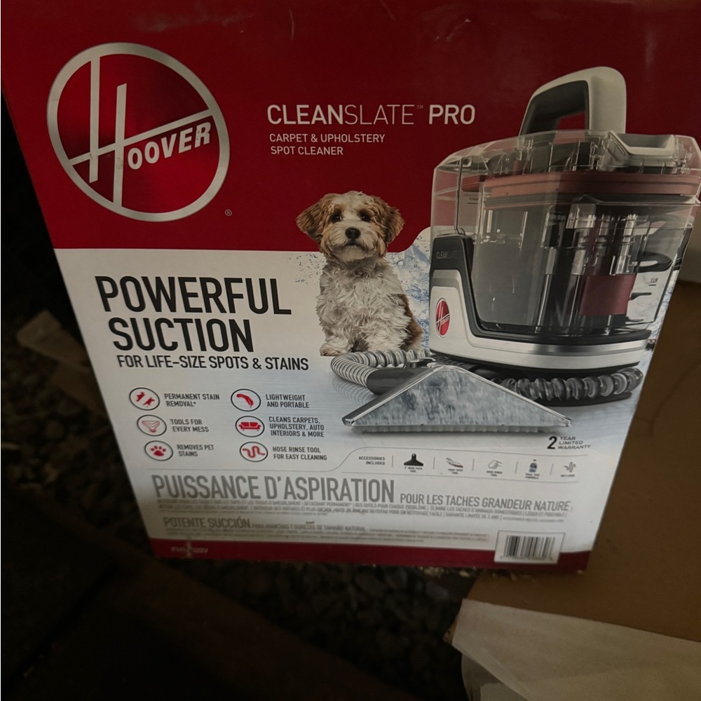 Hoover Clean Slate Pro- spot cleaner for rug/fabric